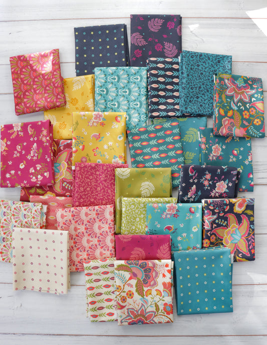 Sitara Half Yard Bundle by Crystal Manning for Moda