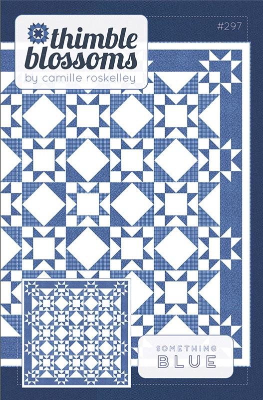Something Blue Quilt Kit featuring Blueprint by Camille Roskelley for Moda