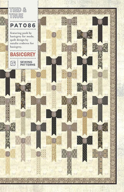 Tied & True Quilt Kit featuring Posh by Basic Grey