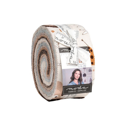 PRE-ORDER - Wildly Cute Safari Jelly Roll by 3 Sisters for Moda