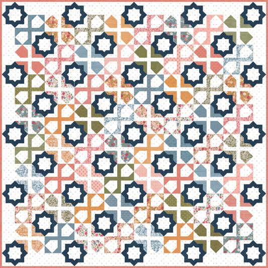 Dreamer Quilt Kit featuring Wild Honey by Lella Boutique
